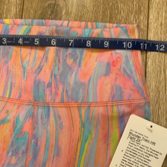 NWT lululemon Wunder Train HR Leggings - Picture 6 of 8
